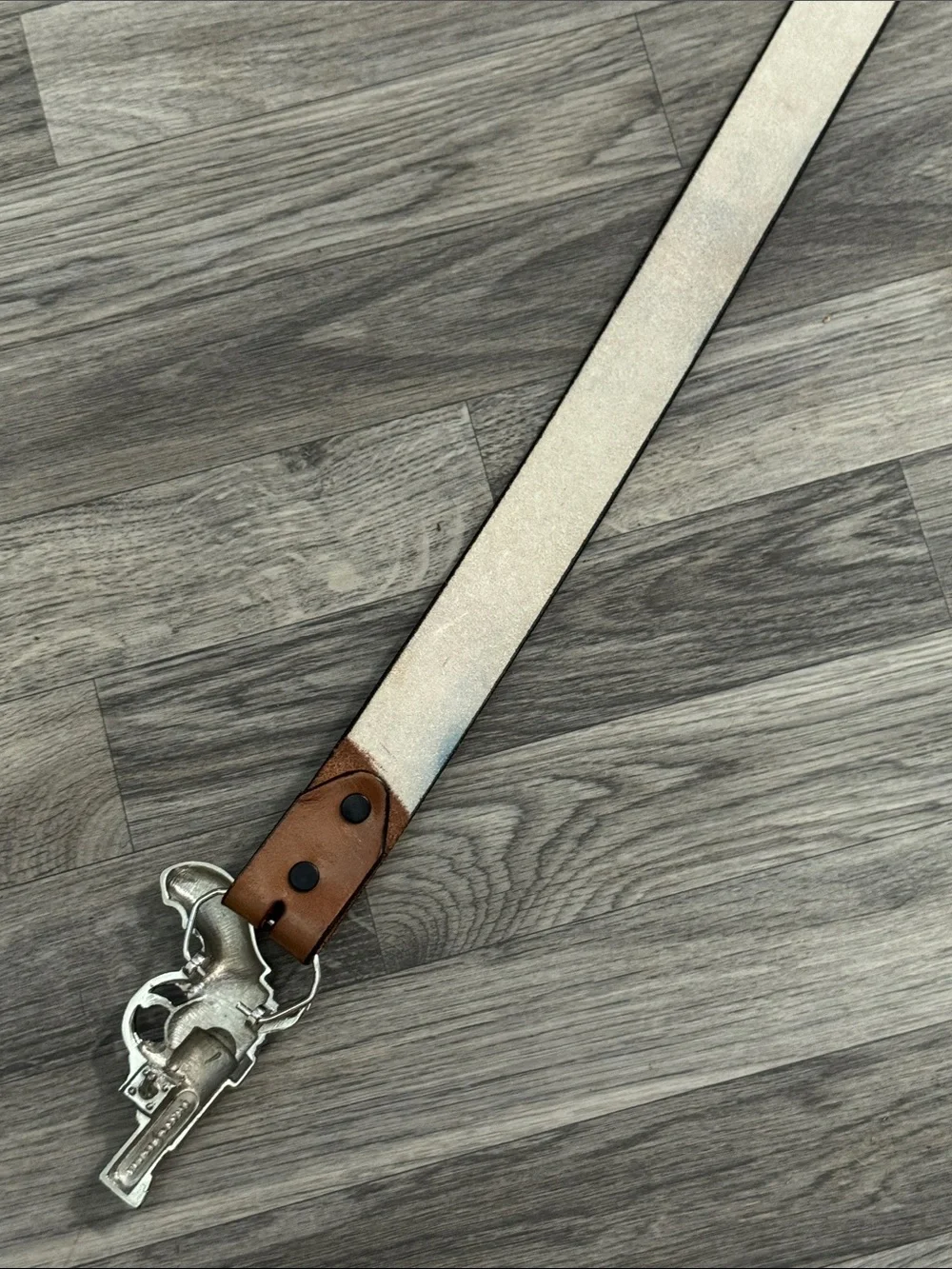 Custom made Dallas Cowboys leather belt with bling belt buckle